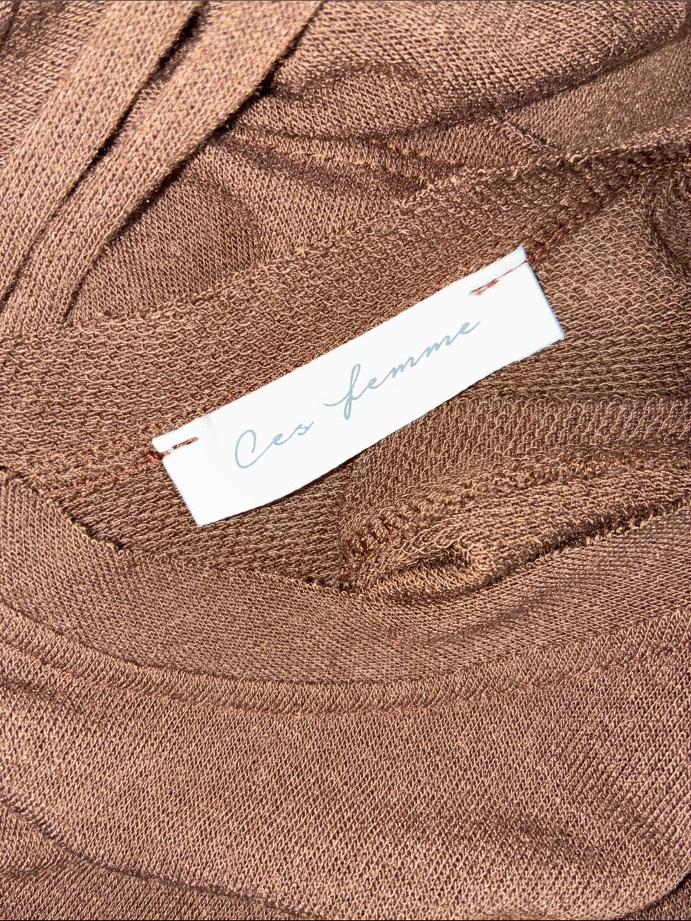 Ces Femme - Wide-Leg Back Tie Jumpsuit - Picture 7 of 8